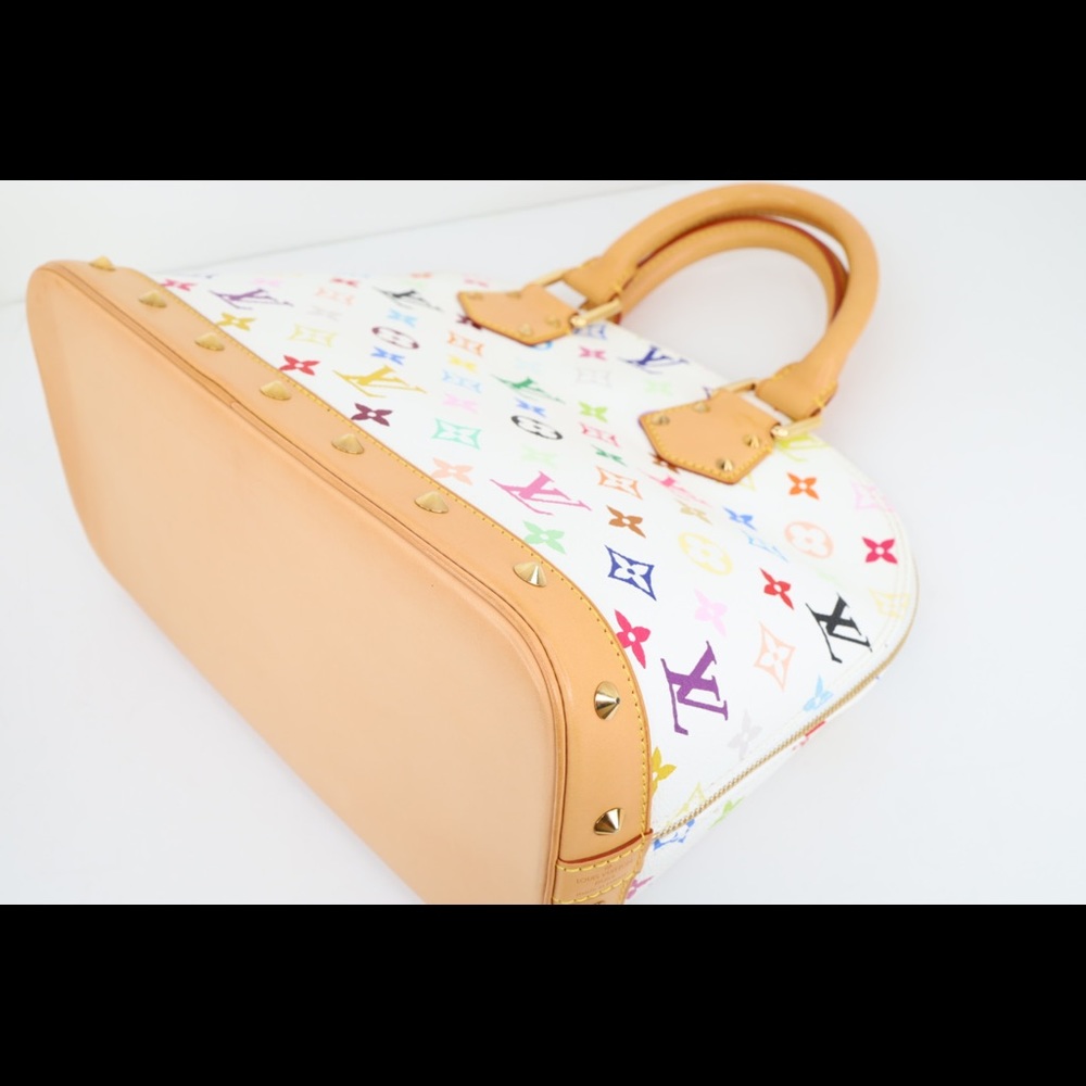 💔SOLD💔 Louis Vuitton Multicolor Alma PM Tote Bag - Picture 15 of 16